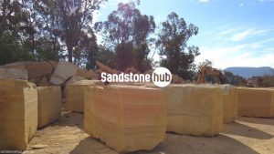 Sandstone A grade Large blocks for exports or made in to factory products