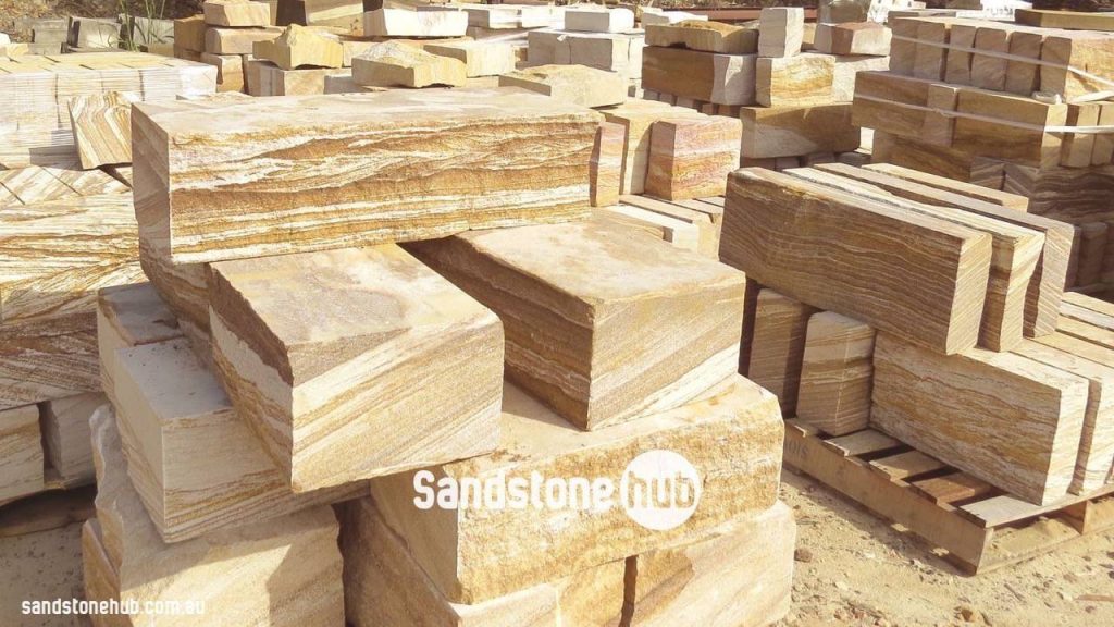 Sandstone Block Logs Slabs And Steps
