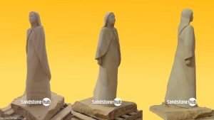Sandstone Monuments and Statues Made to Order