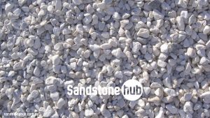 Sandstone Pebbles White Ash Colour