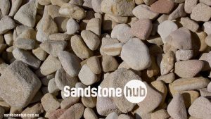 Sandstone Rocks And Pebbles Tumbled Finish