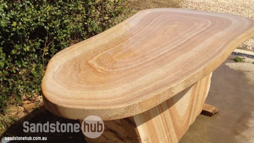 Sandstone Table Custom Made